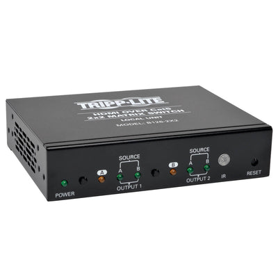 TRIPPLITE CONSIG. SWITCH DIVISOR DE MATRIZ 2 PERP X 2 HDMI CAT5/CAT6 TRANSMISOR 1080