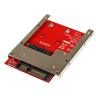 STARTECH CONSIG ADAPTADOR CONVERTIDOR DE SSD CARR MSATA A SATA DE 2.5 PULGADAS