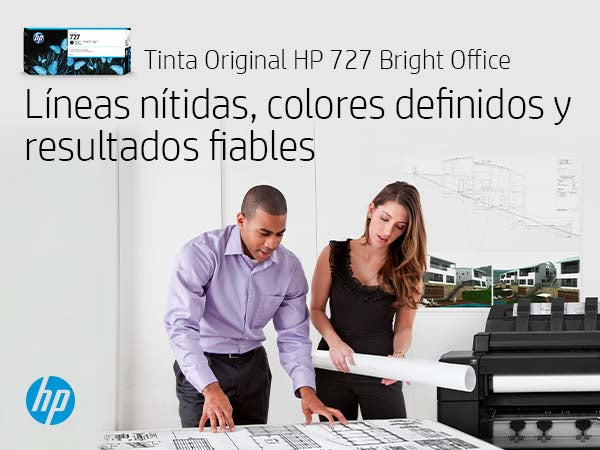 B3P24A Cartucho HP 727 Gris 130ml