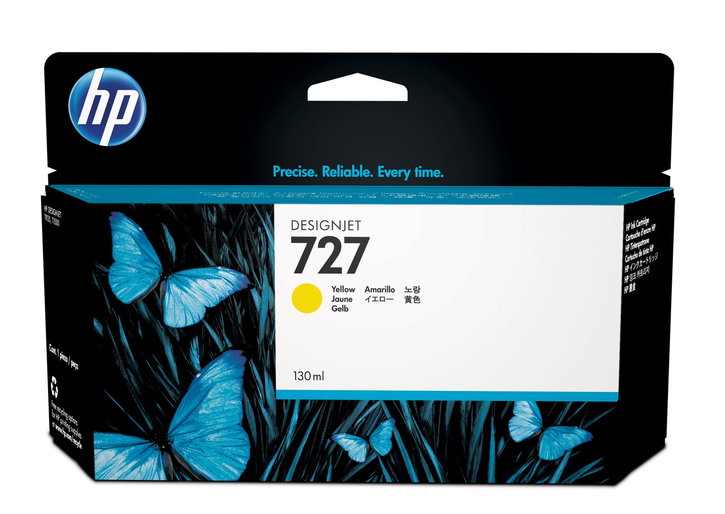 B3P21A Cartucho HP 727 Amarillo Original 130ml