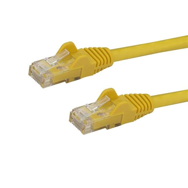 STARTECH CONSIG CABLE 1M AMARILLO RED GIGABIT CABL CAT6 ETHERNET RJ45 SNAGLESS