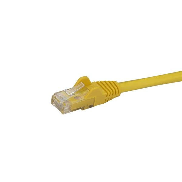 STARTECH CONSIG CABLE 1M AMARILLO RED GIGABIT CABL CAT6 ETHERNET RJ45 SNAGLESS