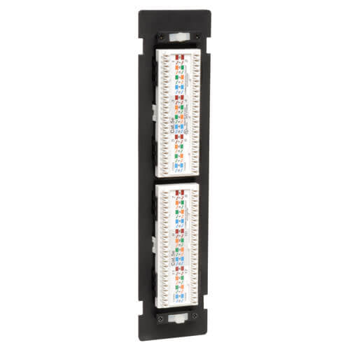 Panel de Conexiones Tripp Lite N050-012, Cat5e de 12 Puertos RJ-45, para Instalacion en Pared