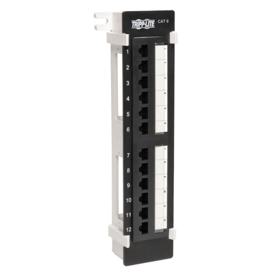 Panel de Parcheo para Pared Tripp Lite N250-012, Cat6, 12 Puertos RJ-45, Negro SKU: N250-012