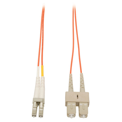Cable Fibra Óptica Tripp LIte N316-05M, Dúplex LC Macho - SC Macho, 62.5/125, 5 Metros, Naranja