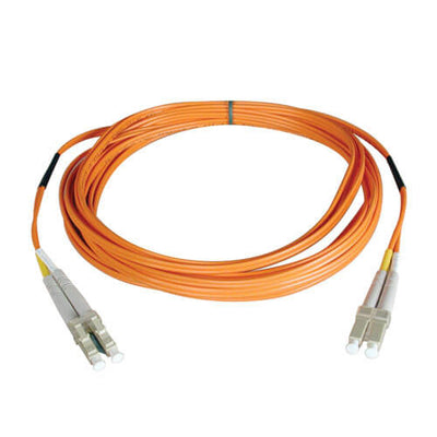 Cable Fibra Óptica Tripp LIte N320-05M,  Duplex LC Macho - LC Macho, 62.5/125, 5 Metros, Naranja