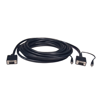 Cable Coaxial para Monitor Tripp Lite P504-025, VGA (D-Sub) Macho - VGA (D-Sub) Macho, 7.62 Metros, Negro