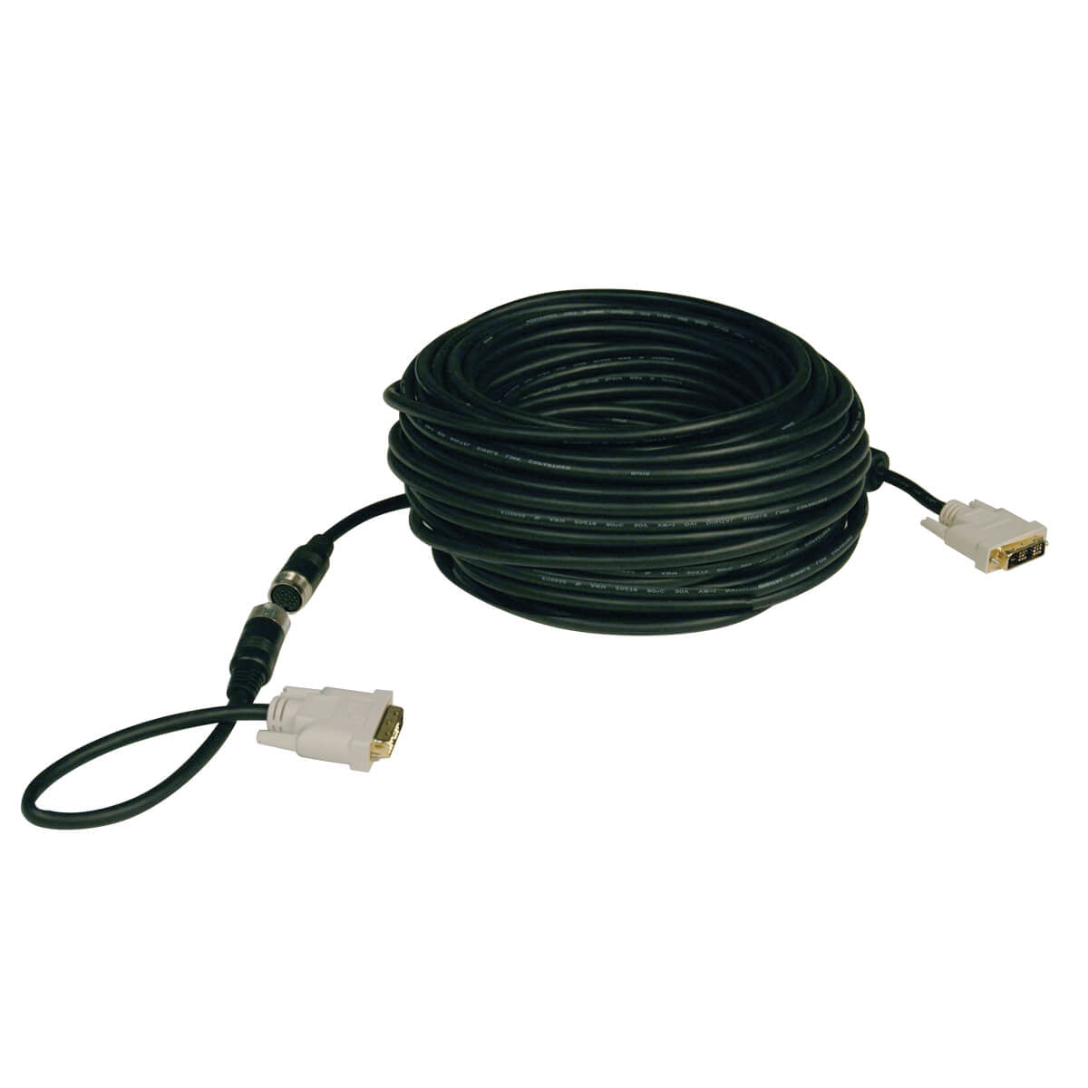 slide Cable DVI de Conexión Única para Monitor TMDS Digital Tripp Lite P561-050, D Macho - DVI-D Macho, 15 Metros, Negro