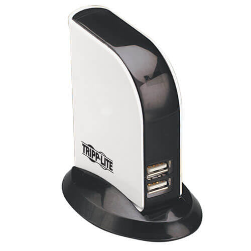 TRIPPLITE CONSIG. HUB DE 7 PUERTOS USB 2.0 CABL DE ALTA VELOCIDAD BLANCO Y NEGRO