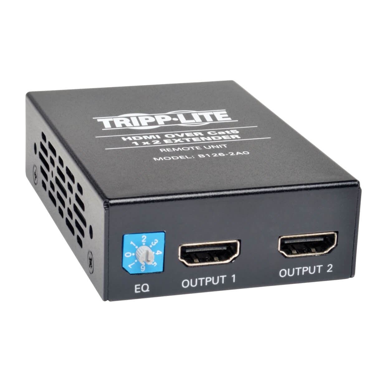 Extensor / Divisor Activo de 2 Puertos HDMI sobre Cat5 / Cat6, Receptor Remoto para Audio y Video, 1080p @ 60 Hz, Hasta 61 m [200 pies]