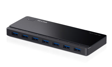 TP-LINK HUB DE 7 PUERTOS USB 3.0 12V/2 PERP ADAPTADOR DE ENERGIA INCL