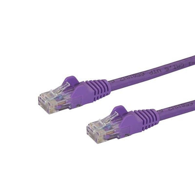 STARTECH CONSIG CABLE 2M PORPURA RED GIGABIT CABL CAT6 ETHERNET RJ45 SNAGLESS