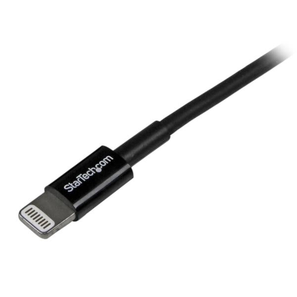 STARTECH CONSIG CABLE 1M LIGHTNING APPLE IPOD CABL IPAD IPHONE 5 A USB 2.0 NEGRO