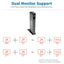 TRIPPLITE CONSIG. ESTACION DE LAPTOP USB 3.0 PERP HUB USB PARA HDMI DVI AUDIO Y ETHE