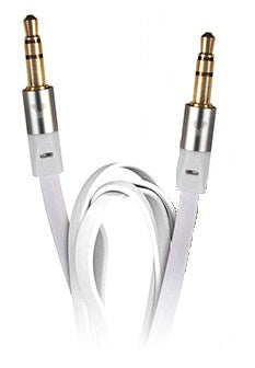 VORAGO CABLE DE AUDIO VORAGO CAB-108 3CABL 3.5 MM REDONDO METALICO BLANCO BLI