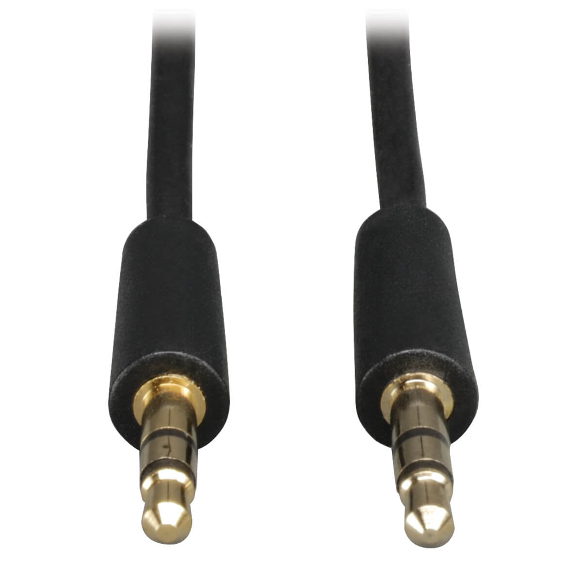 Cable de Audio Tripp Lite P312-001, 3.5mm Macho - 3.5mm Macho, 30cm, Negro