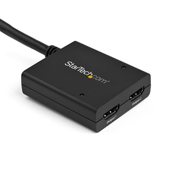 StarTech, Divisor de Video HDMI de 2 Puertos, Splitter HDMI 4k 30Hz de 2x1 Alimentado por USB, a 30Hz, 3840 × 2160, Entrada HDMI