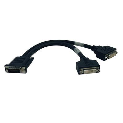 Cable Divisor en "Y" Tripp Lite P576-001, DMS Macho - 2x DVI Hembra, 30cm, Negro