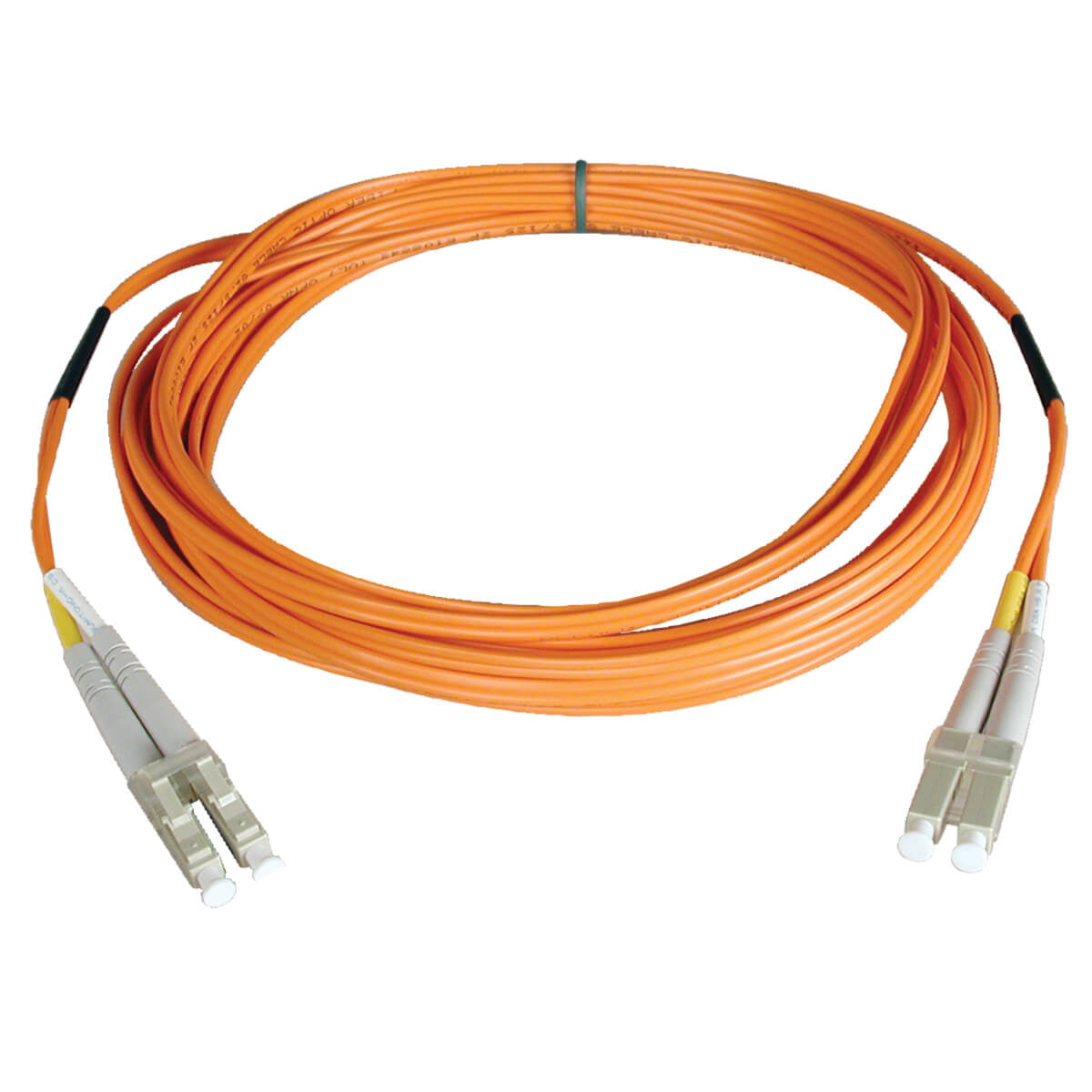 Cable Tripp Lite P014-006, Fibra Óptica Multimodo OFNR 2x LC Macho - 2x LC Macho, 30cm, Naranja