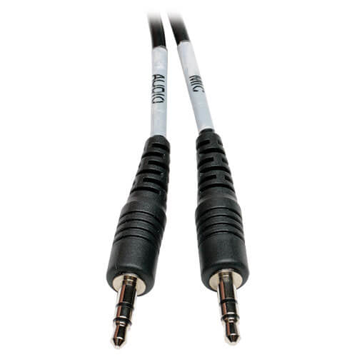 TRIPPLITE CONSIG. CABLE DIVISOR 3.5MM AUDIO PARA ADAP DIADEMA 4 PINES H A 2X 3 PINES M