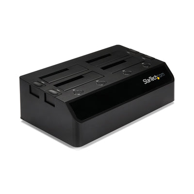 STARTECH CONSIG DOCKING STATION USB 3.0 SATA CARR 4 BAHIAS 2.5 Y 3.5 PARA DISCO DU.O