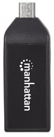 Lector Flash MANHATTAN USB 2.0 - Externo - SD, MultiMediaCard (MMC), microSD, SDHC, SDXC