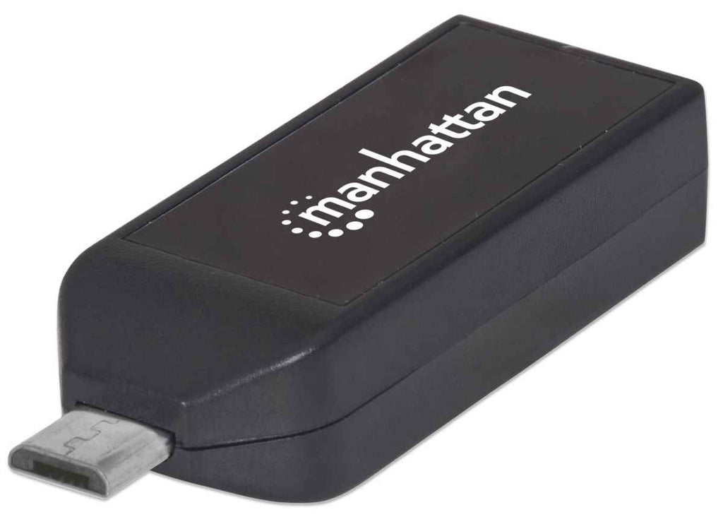 Lector Flash MANHATTAN USB 2.0 - Externo - SD, MultiMediaCard (MMC), microSD, SDHC, SDXC