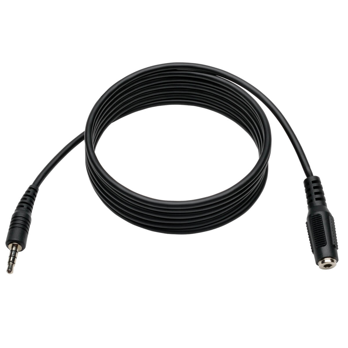 Cable Tripp Lite P318-006-MF, 3.5mm Macho - 3.5mm Hembra, 1.83 Metros, Negro