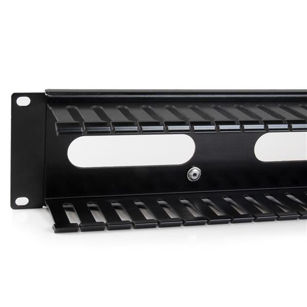 STARTECH CONSIG PANEL CANALETA HORIZONTAL BOPT CON CUBIERTA RACK .