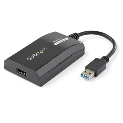 STARTECH CONSIG ADAPTADOR GRAFICO EXTERNO USB 3ADAP 3.0 A HDMI HD DISPLAYLINK MAC PC.