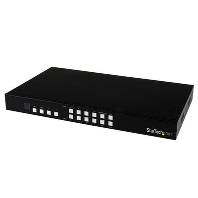 StarTech Switch Conmutador Matrix HDMI 4x4 con Multivisor Videowall e Imagen PAP, 1920 x 1200, WUXGA