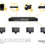 StarTech Switch Conmutador Matrix HDMI 4x4 con Multivisor Videowall e Imagen PAP, 1920 x 1200, WUXGA