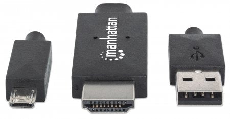 INTRACOM CABLE MHL MICRO USB A HDMI CABL USB-A P/ALIMENTACION