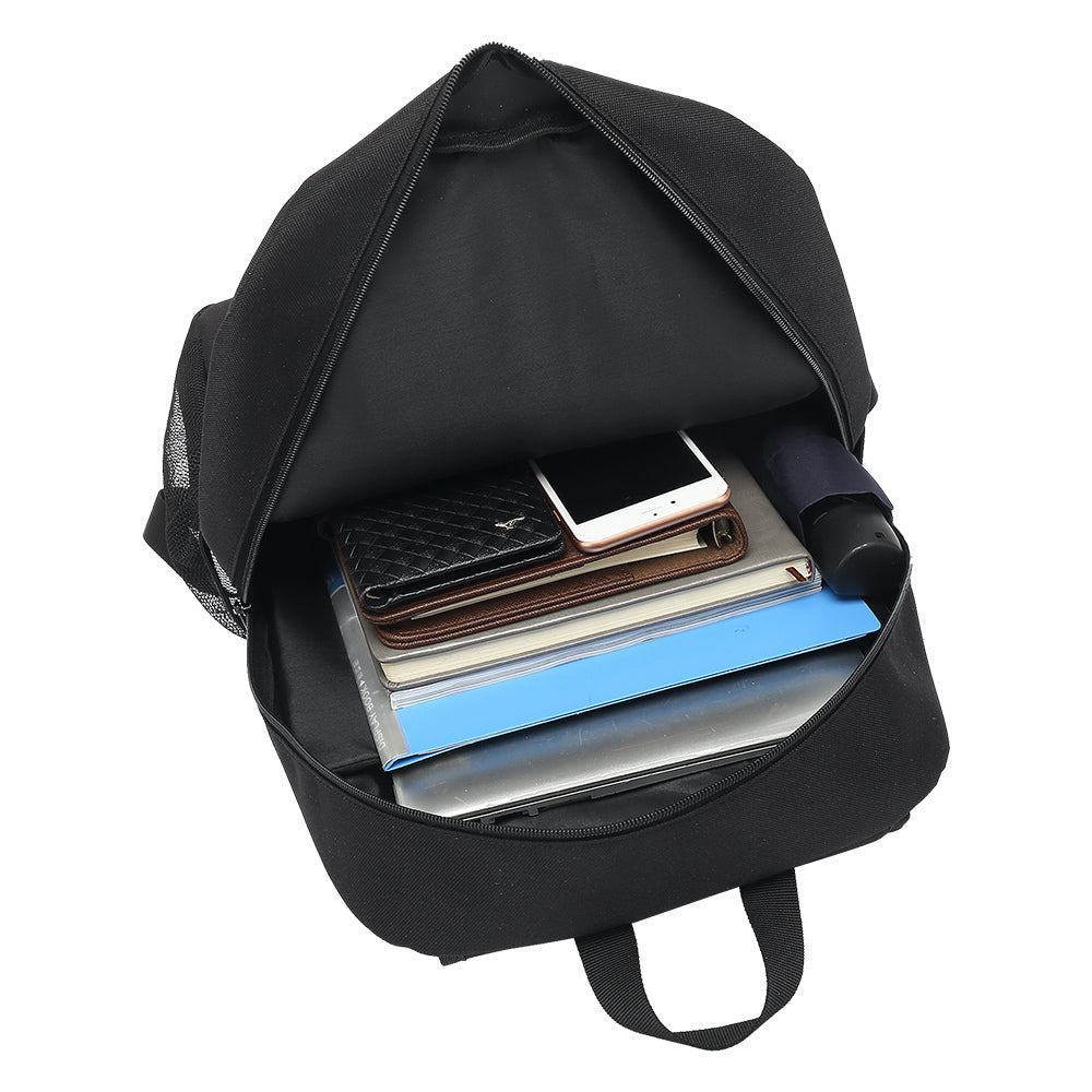 Mochila BP-201 Vorago, Para laptop de hasta 15.6", Negro, Resistente al agua