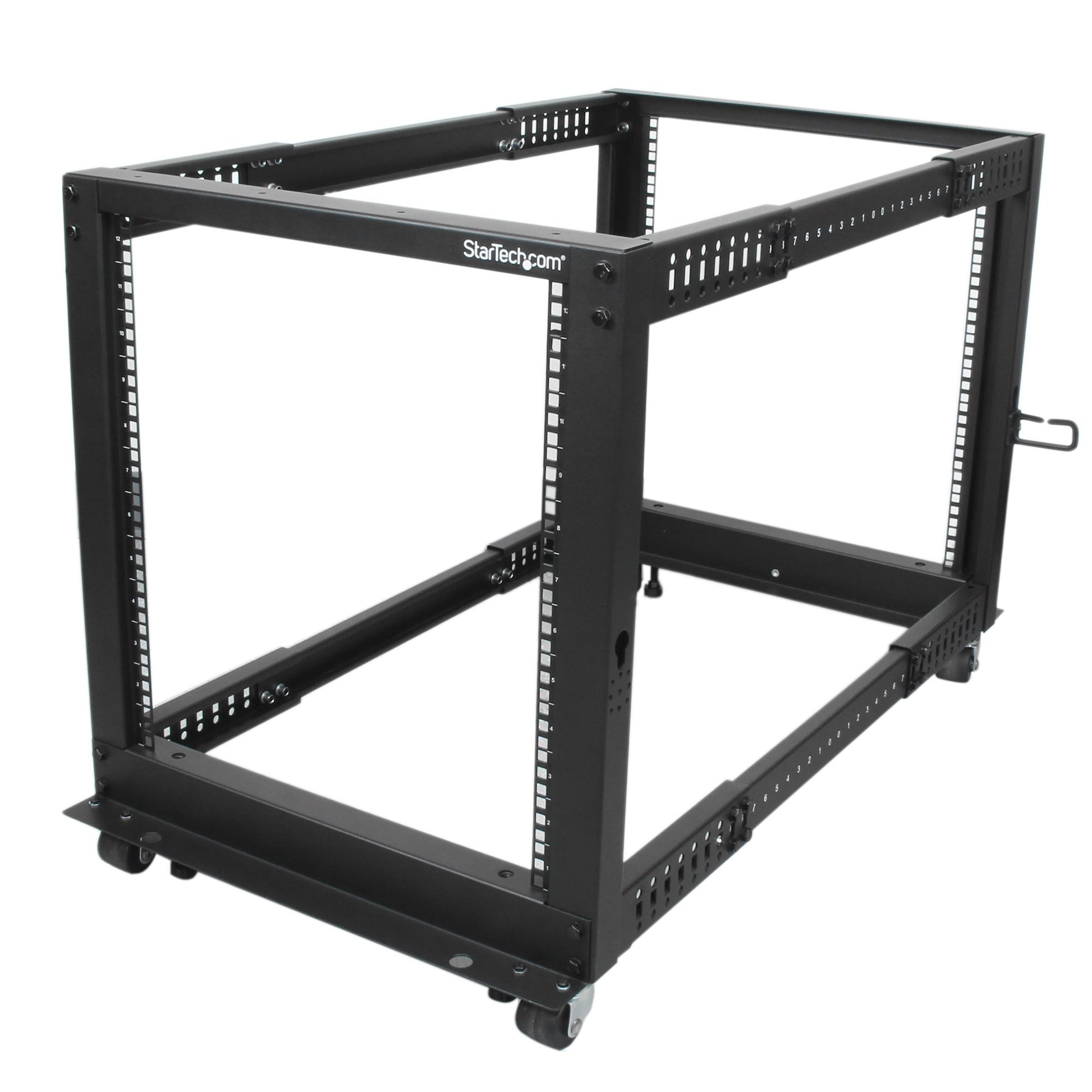 RACK MARCO ABIERTO PROFUNDIDAD 4PST AJUSTABLE DE 4 COLUMNAS 12U ...