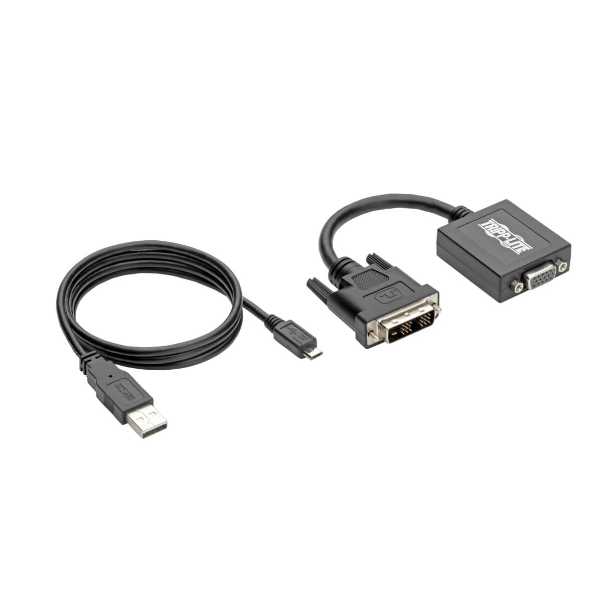 Adaptador Tripp Lite P120-06N-ACT, DVI-D Macho - VGA Hembra, Negro