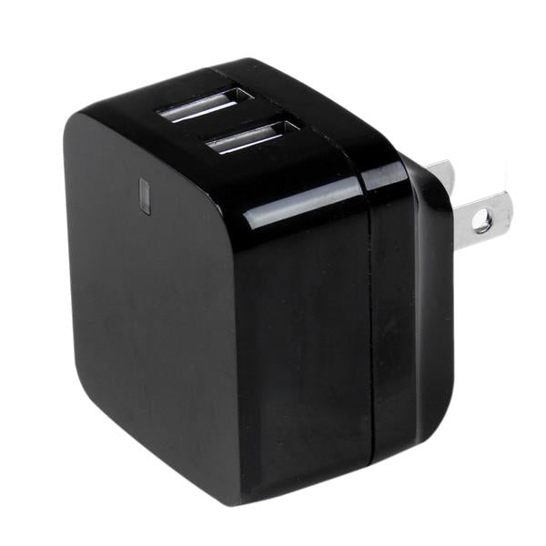 CARGADOR DE PARED USB 2 CABL PUERTOS VIAJES 110V 220V