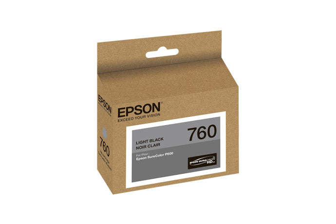 T760720 Cartucho Epson T760 Negro Claro 25.9ml