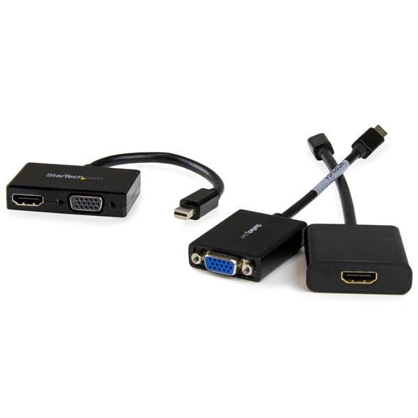 Adaptador Mini DisplayPort de Audio/Video para viajes, Convertidor Mini DisplayPort a HDMI o VGA StarTech.com