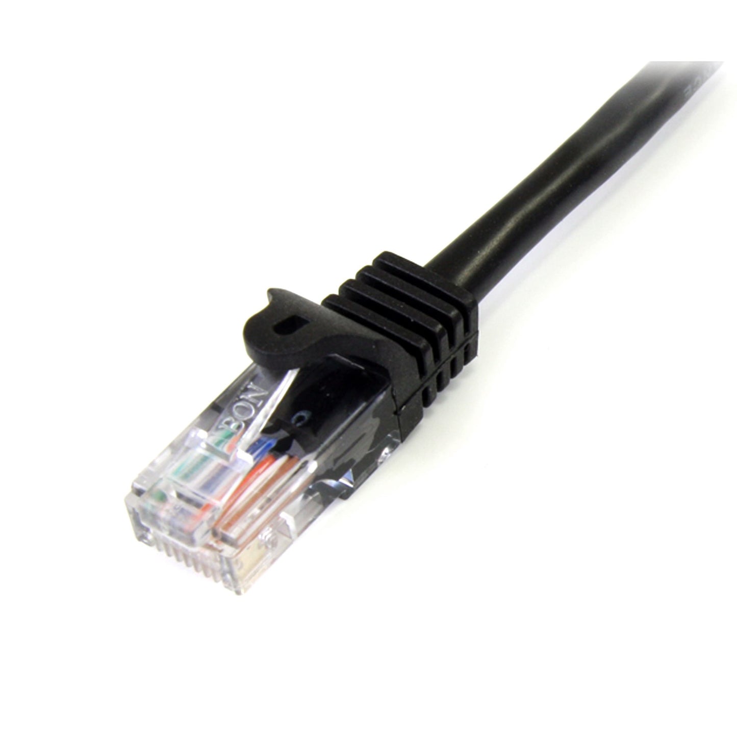 STARTECH CONSIG CABLE 3M NEGRO RED 100MBPS CABL CAT5E ETHERNET RJ45 SNAGLESS