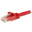 STARTECH CONSIG CABLE 1M ROJO DE RED GIGABIT CABL CAT6 ETHERNET RJ45 SNAGLESS