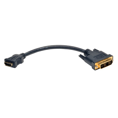 Adaptador Tripp Lite P130-08N, DVI-D Macho - HDMI Hembra, Negro