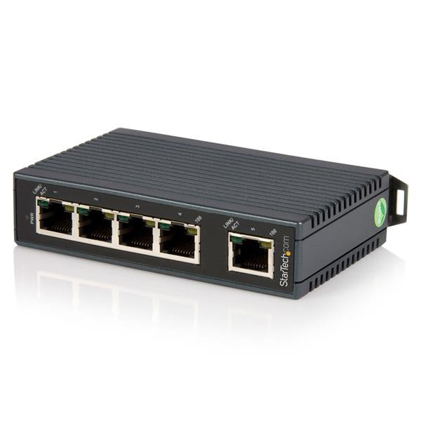 STARTECH CONSIG CONMUTADOR ETHERNET 5 PUERTOS PERP SWITCH IP30 PARA RIEL DIN