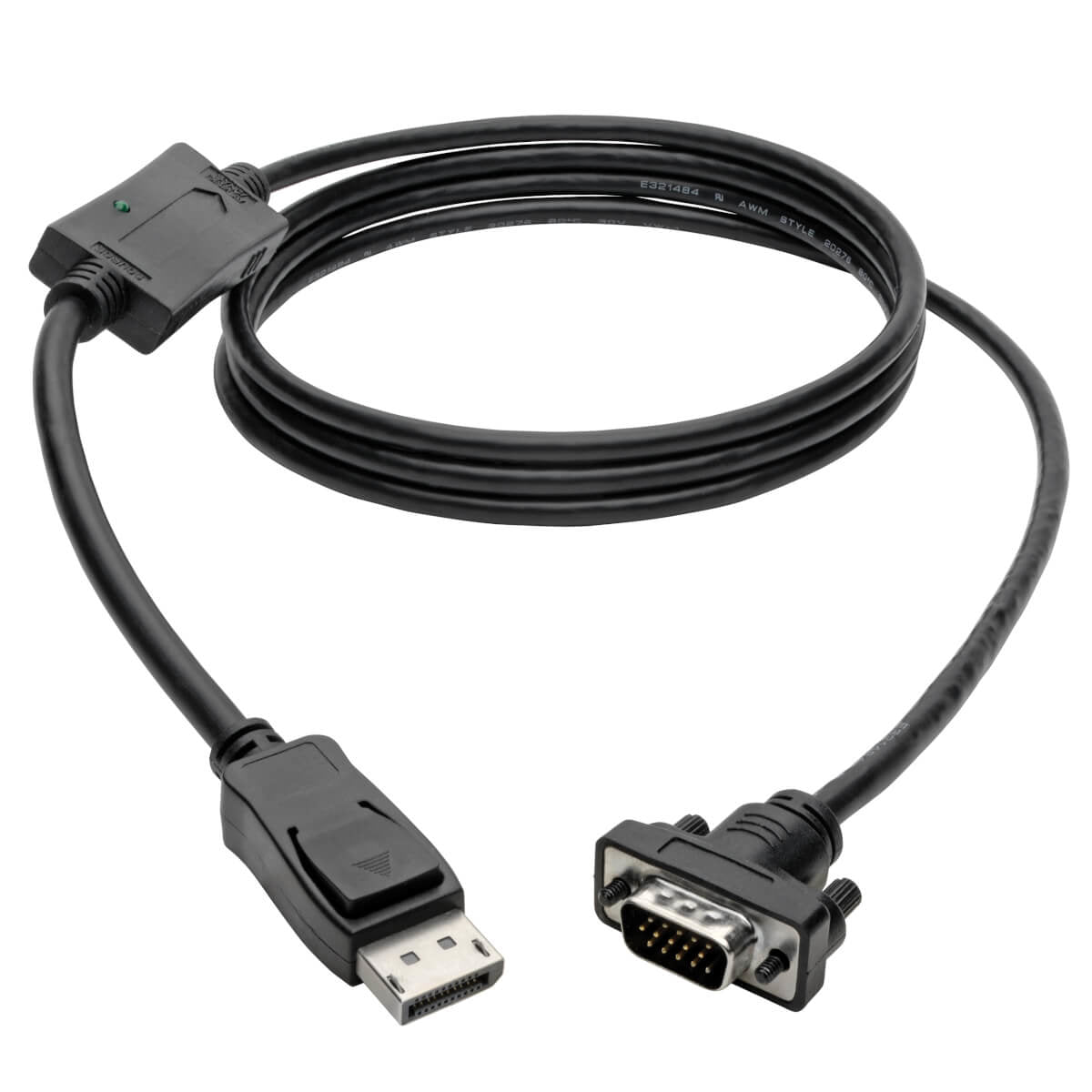 Cable DisplayPort Tripp Lite P581-003-VGA, 1.2 Macho - VGA (D-Sub) Macho, 1080p, 91cm, Negro