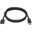 Cable DisplayPort Tripp Lite P579-006,Macho - DisplayPort Hembra, 4K, 60Hz, 1.83 Metros, Negro, con Broche