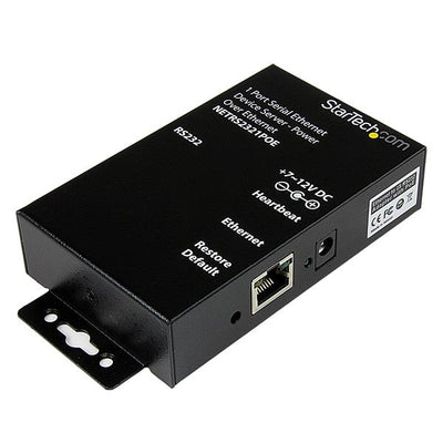 STARTECH CONSIG SERVIDOR DISPOSITIVOS SERIE 1 CTLR PUERTO POWER OVER ETHERNET IP