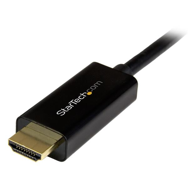 CABLE CONVERTIDOR DISPLAYPORT ADAP A HDMI DE 1M NEGRO ULTRA HD 4K .