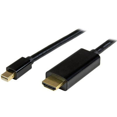 CABLE CONVERTIDOR ULTRAHD 4K ADAP MINI DISPLAYPORT A HDMI 1M NEGRO.