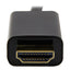 CABLE CONVERTIDOR ULTRAHD 4K ADAP MINI DISPLAYPORT A HDMI 1M NEGRO.