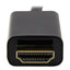 CABLE CONVERTIDOR ULTRAHD 4K ADAP MINI DISPLAYPORT A HDMI 2M NEGRO.